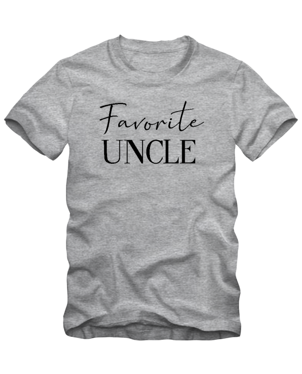 Marškinėliai Favorite uncle Marškinėliai Favorite uncle
